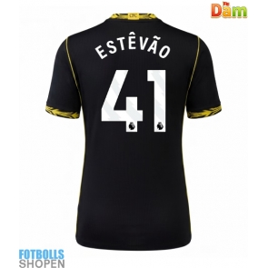 Billiga Chelsea Estevao Willian #41 Bortatröja Dam 2026-27 Kortärmad